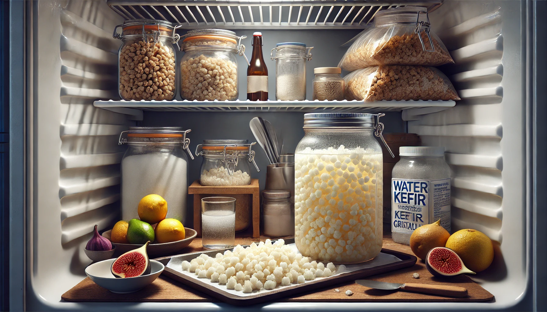 Wasserkefir-Kristalle aufbewahren: Der ultimative Leitfaden