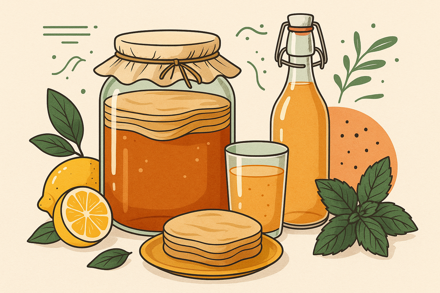 Kombucha Scoby : La boisson fermentée qui séduit en 2025 !